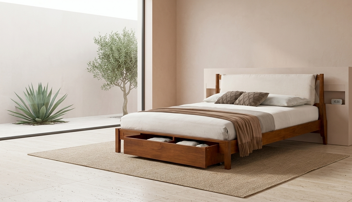 ALDER Storage Bed