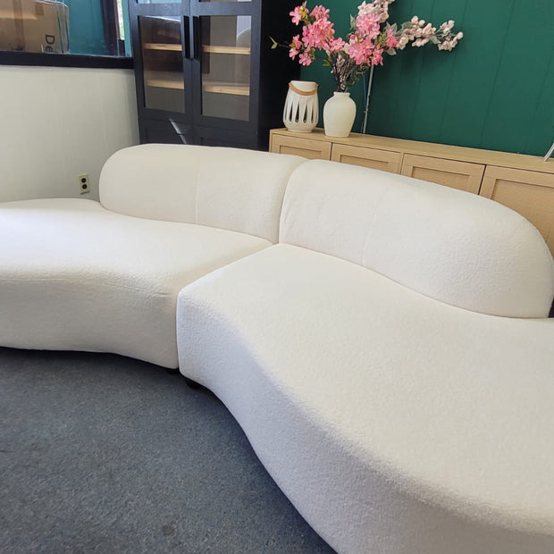 Monaca Crescent Curve Sofa