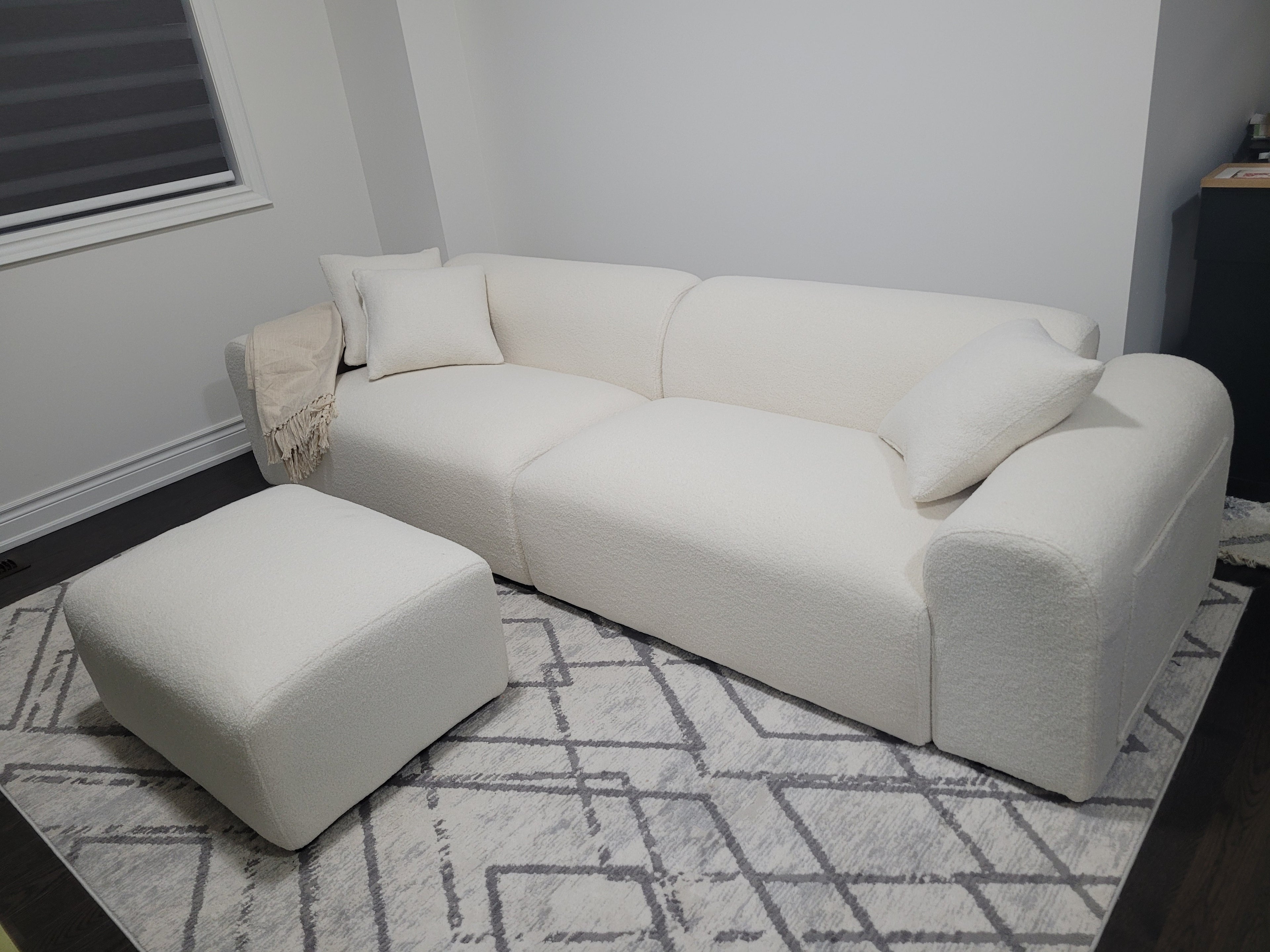 The Cloud Lounge – Teddy Fleece Modular Sofa