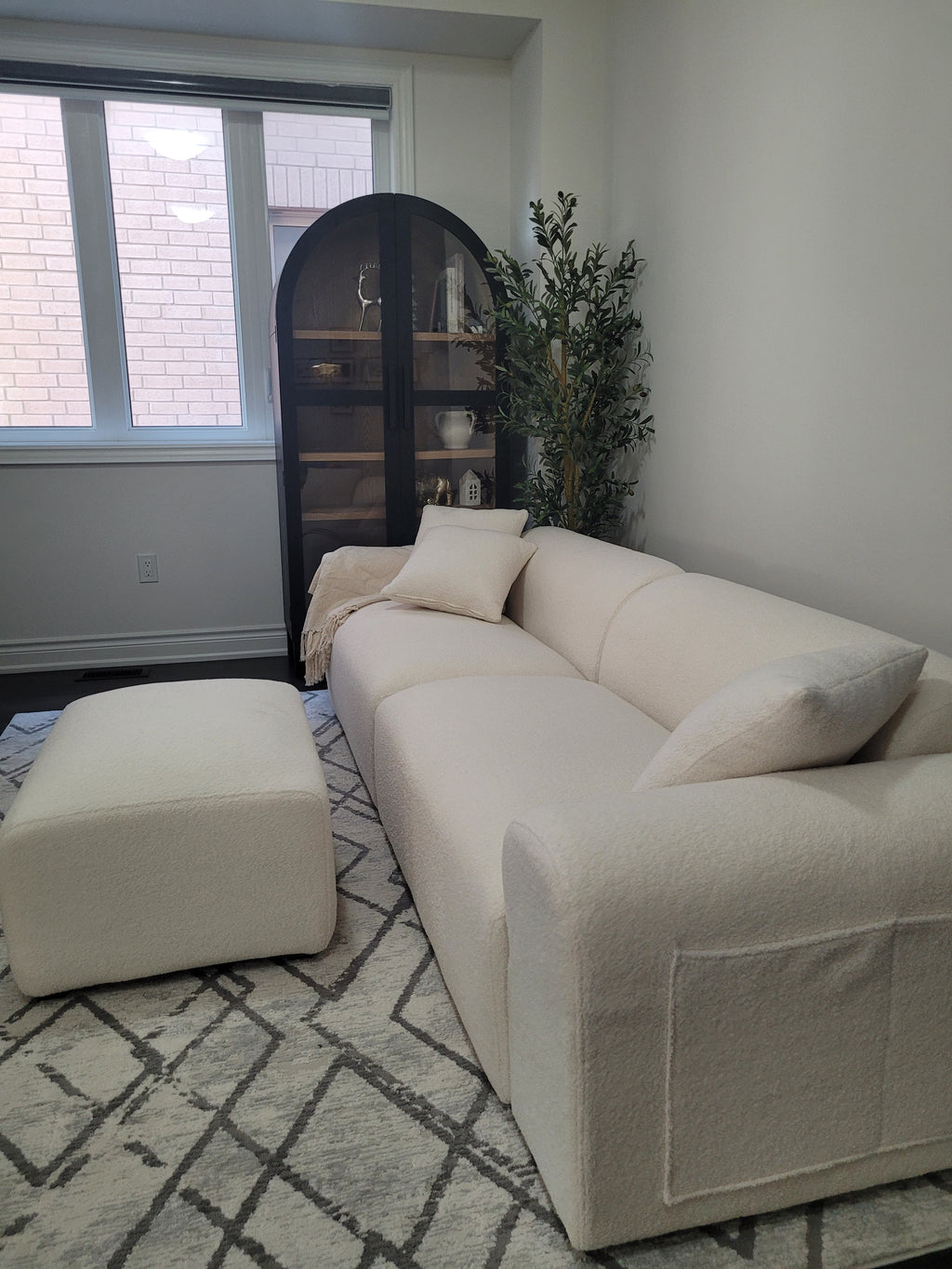The Cloud Lounge – Teddy Fleece Modular Sofa