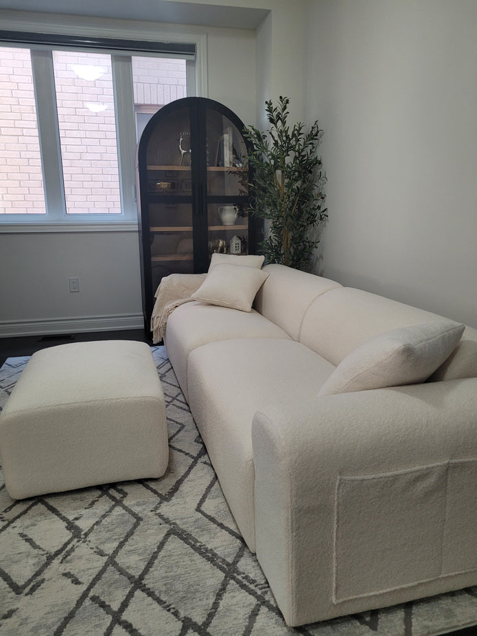 The Cloud Lounge – Teddy Fleece Modular Sofa