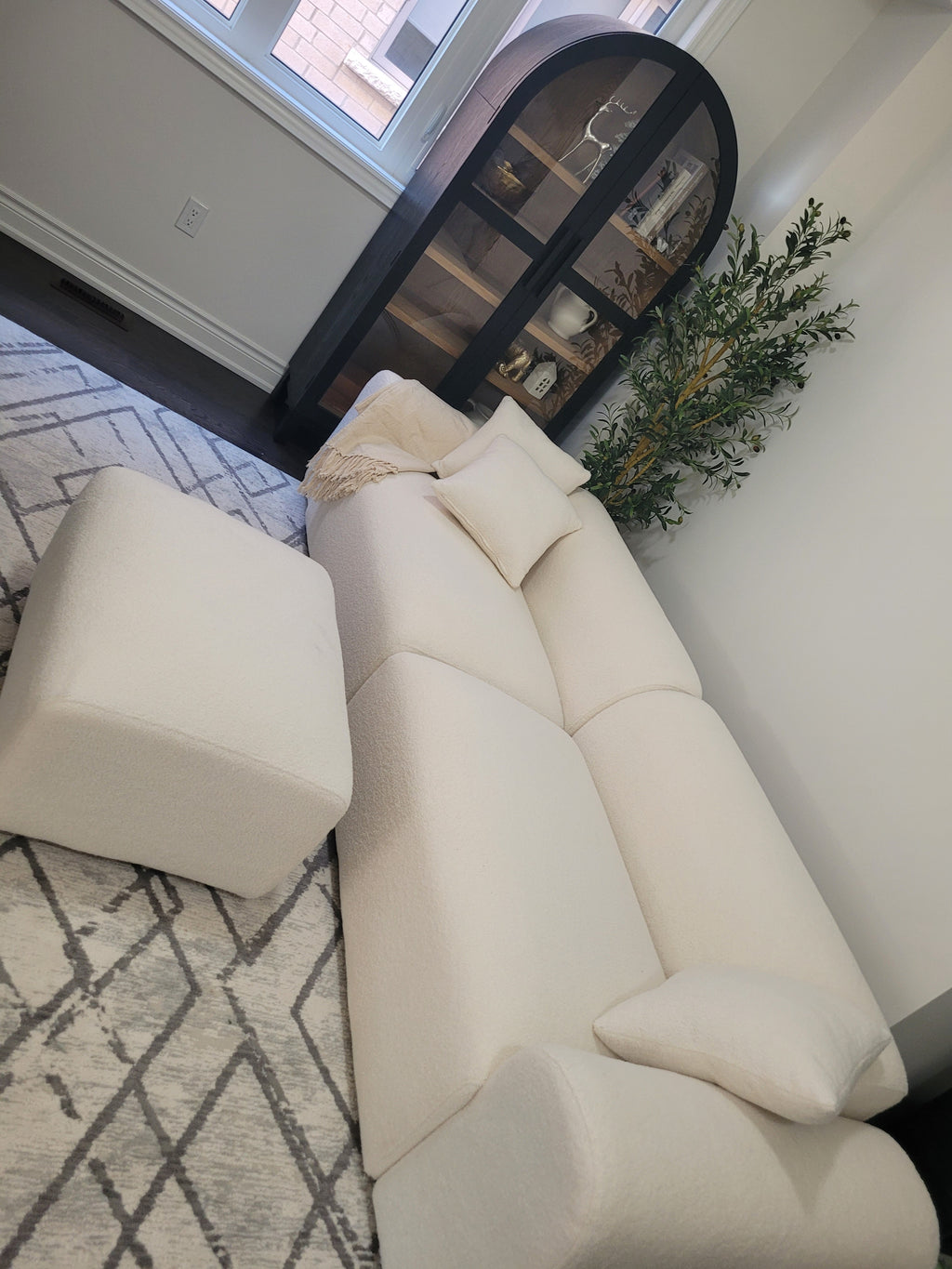 The Cloud Lounge – Teddy Fleece Modular Sofa