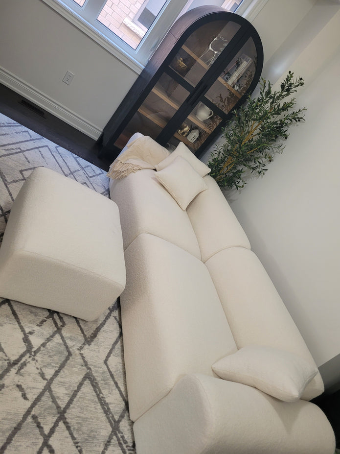 The Cloud Lounge – Teddy Fleece Modular Sofa