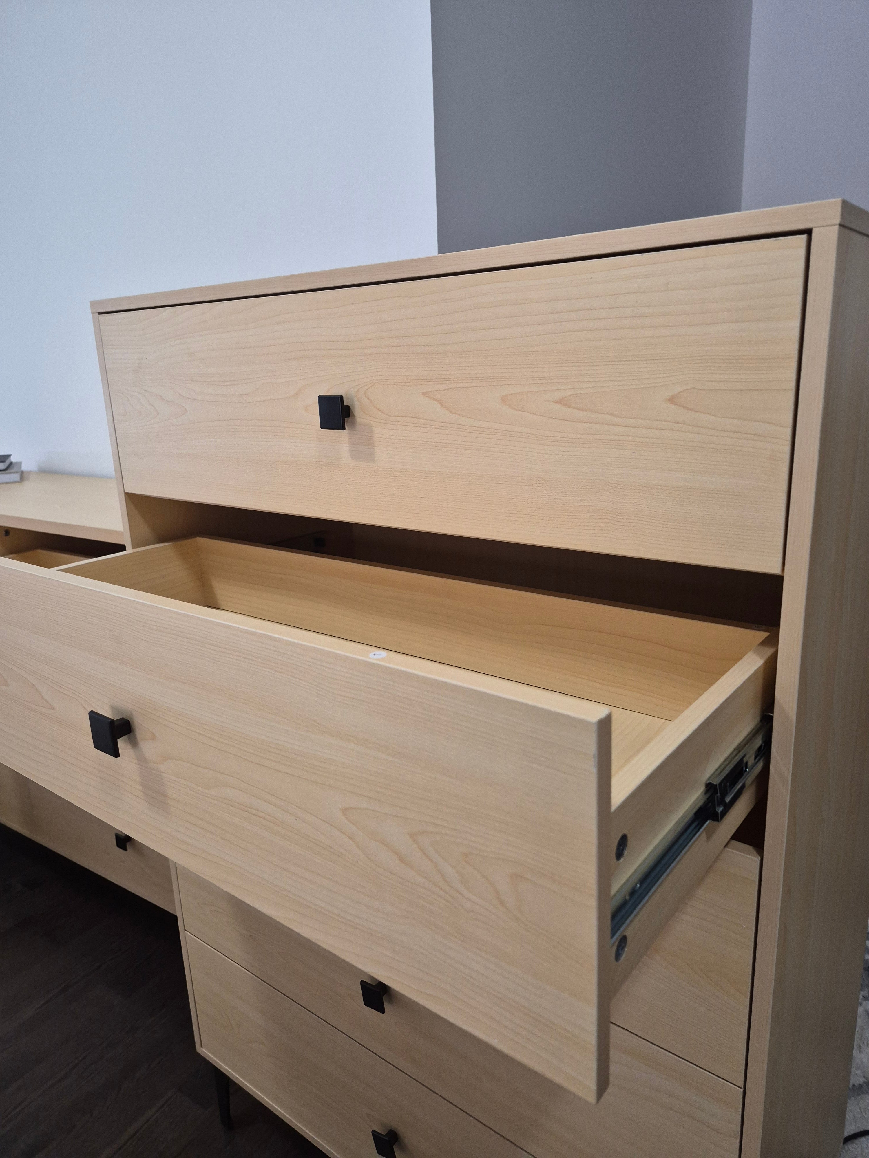Noon 6-Drawer Dresser – Fully Assembled