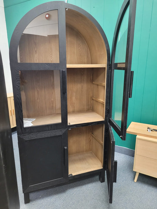 ARDYNAMIC Arc Cabinet, Oak Finish