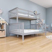 ARDYNAMIC Single Over Double Convertible Bunk Bed with Drawers in GreyAR Dynamic CaThe ARDYNAMIC Single Over Double Convertible Bunk Bed brings traditional style to your child's room. It features breezy slatted style headboards and foot boards and Bunk bedsDouble Convertible Bunk BedAR Dynamic