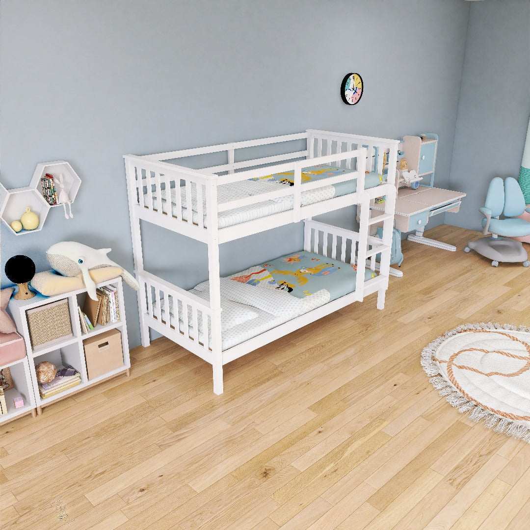 ARDYNAMIC Single Over Single Convertible Bunk BedAR Dynamic CaThe ARDYNAMIC Single Over Single Convertible Bunk Bed brings traditional style to your child's room. It features breezy slatted style headboards and foot boards and Bunk bedsSingle Convertible Bunk BedAR Dynamic Ca