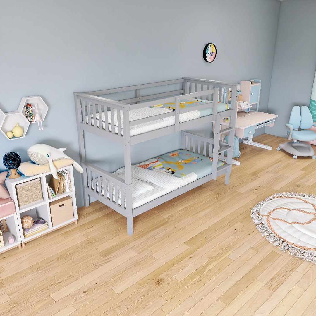 ARDYNAMIC Single Over Single Convertible Bunk BedAR Dynamic CaThe ARDYNAMIC Single Over Single Convertible Bunk Bed brings traditional style to your child's room. It features breezy slatted style headboards and foot boards and Bunk bedsSingle Convertible Bunk BedAR Dynamic Ca