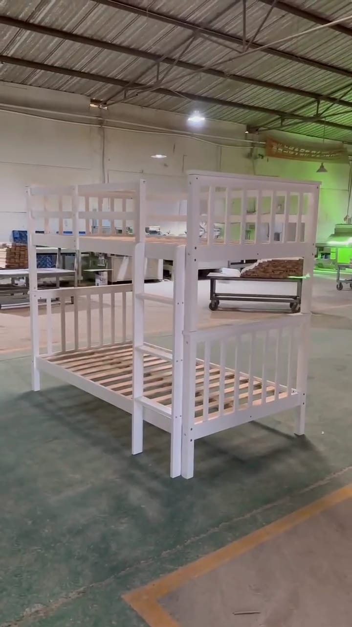 ARDYNAMIC Single/Twin Over Single/Twin Convertible Bunk Bed