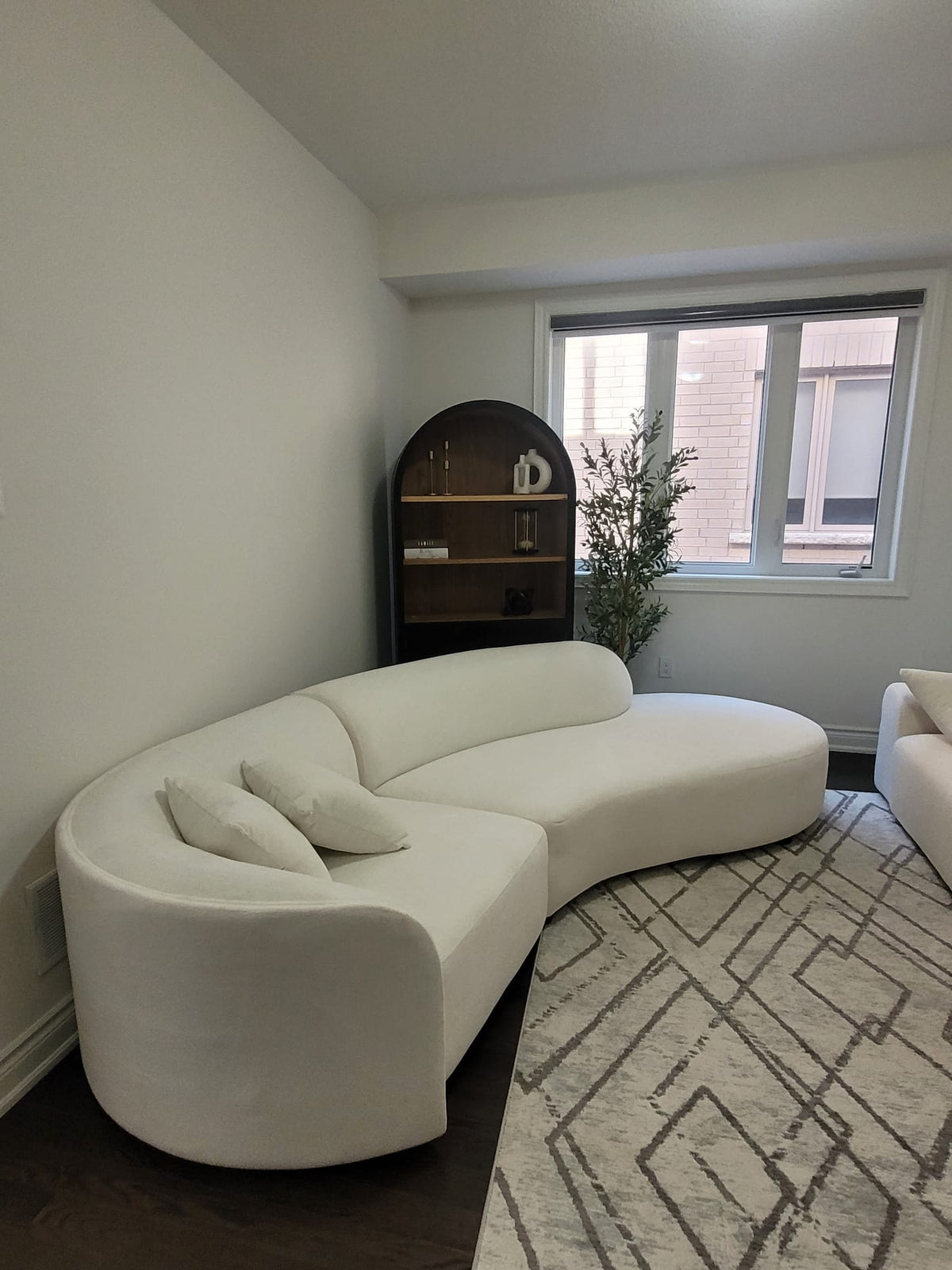 Soli Crescent Curve Sofa