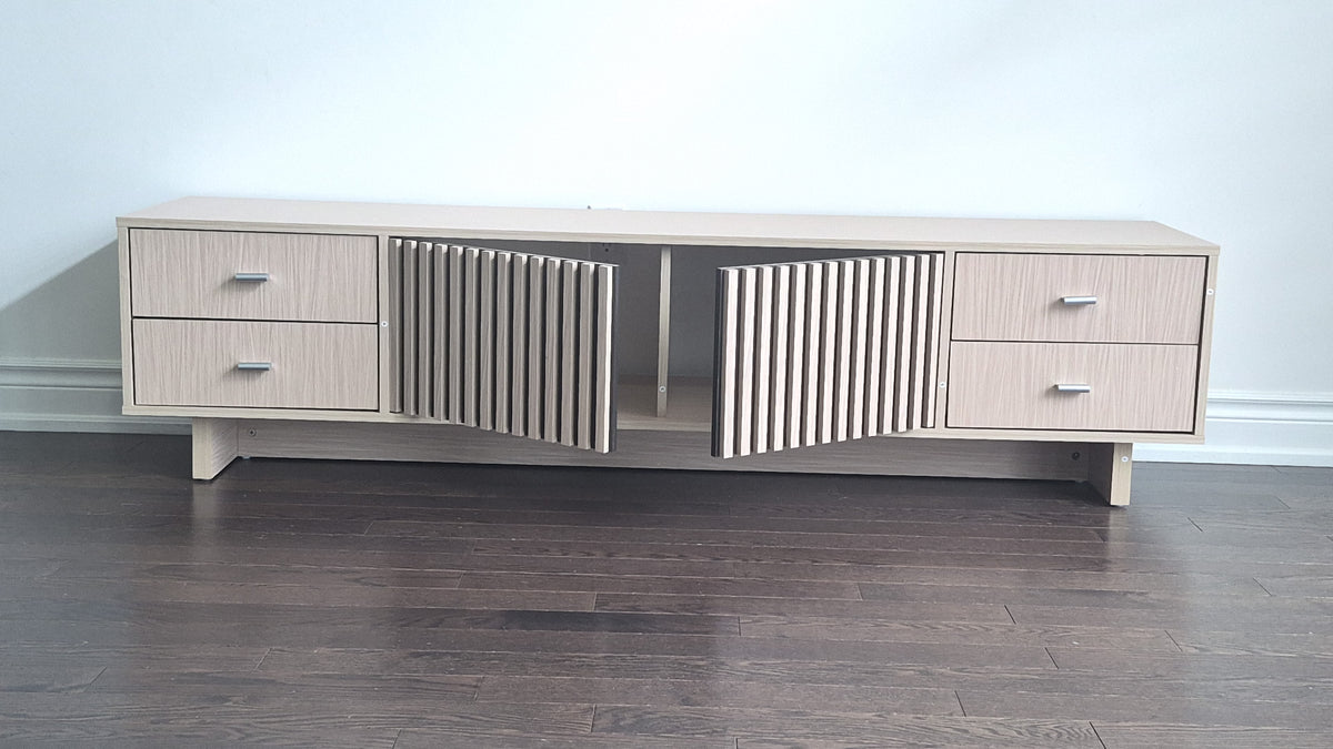The Oslo Fluted TV Stand