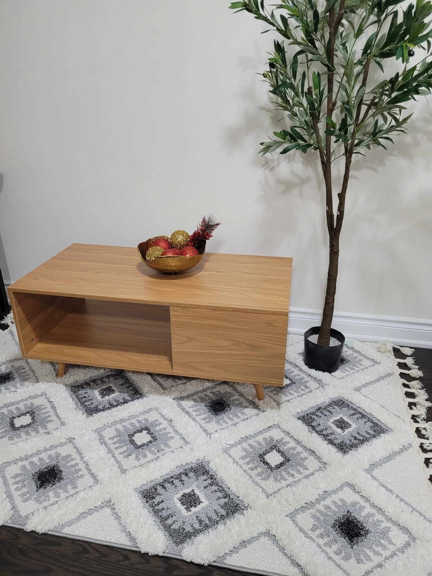 Mid-Century Rectangular Coffee TableAR Dynamic Ca【Modern Rustic Style】The natural wood color and wood texture design make this rectangular coffee table naturally rustic and full of natural charm. Can match your varLiving RoomMid-Century Rectangular Coffee TableAR Dynamic Ca