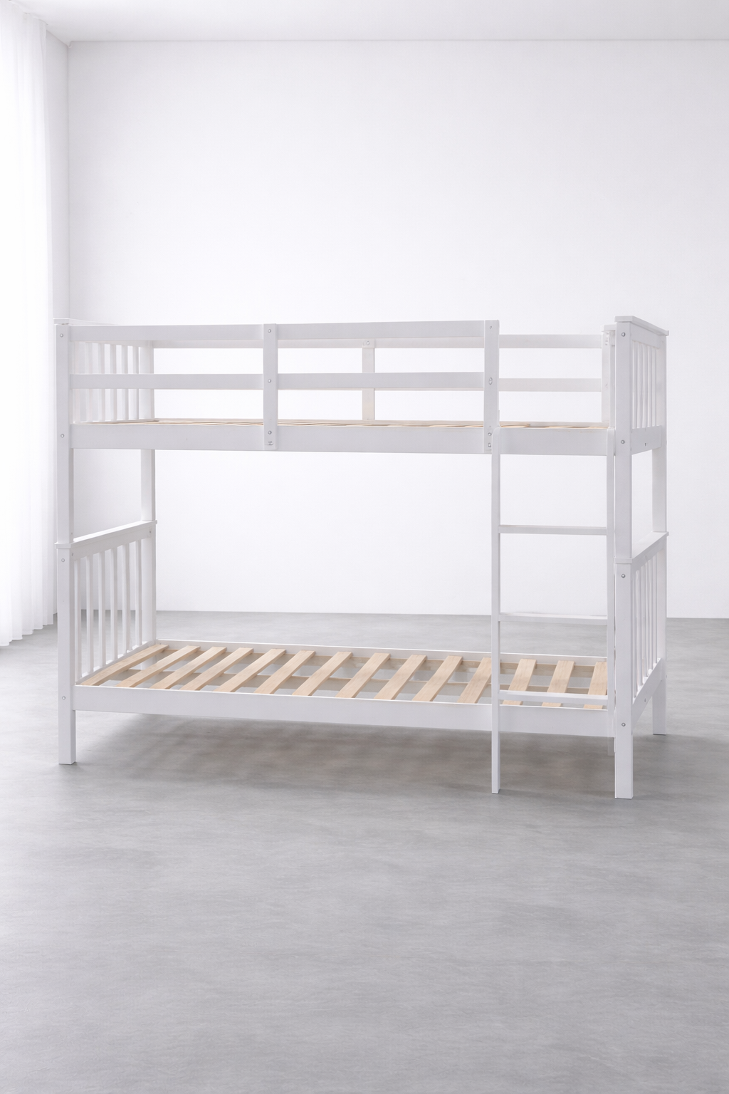 ARDYNAMIC Single/Twin Over Single/Twin Convertible Bunk Bed
