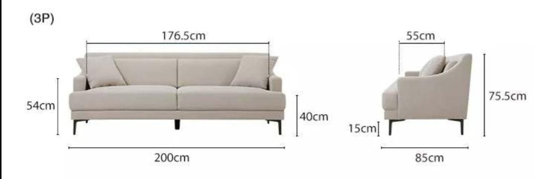 CONTEMPORARY STYLE LOVESEATAR Dynamic CaYou can have it cushy, modern, and oversized in your small apartment. The loveseat brings contemporary shape to small living spaces. 
Discreet supportive legs made oLiving RoomCONTEMPORARY STYLE LOVESEATAR Dynamic Ca