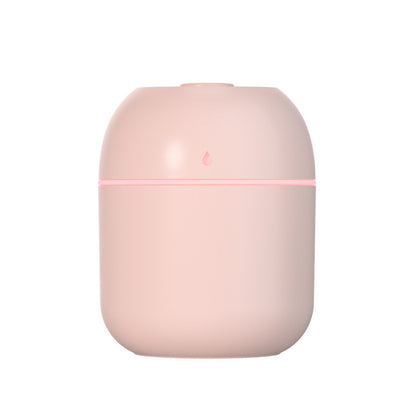 Mini Humidifier With Night LightAR Dynamic CaPortable humidifier with night light 
Usb charger 
Size:  height 8cm, width 8cm and length is 10 cmOFFICE DESKMini HumidifierAR Dynamic Ca