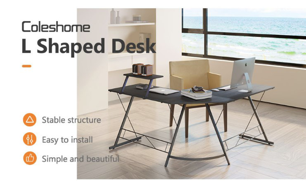 Home Office L-Shaped deskAR Dynamic CaYOUR HOME, OUR DESIGN!
 

STABLE STRUCTURE
EASY TO INSTALL 
SIMPLE AND BEAUTIFULOFFICE DESKHome OfficeAR Dynamic Ca